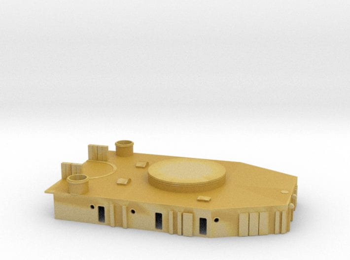 1/350 Richelieu structure aft deck 1 - distefan 3d print
