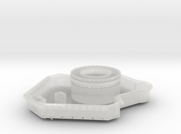 1/350 Richelieu structure forward deck 5 bridge - distefan 3d print