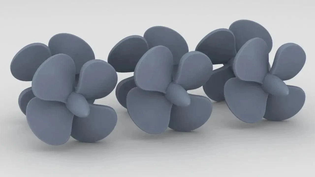 1/350 US Destroyers 4-Bladed Propellers Set (6pcs) - distefan 3d print
