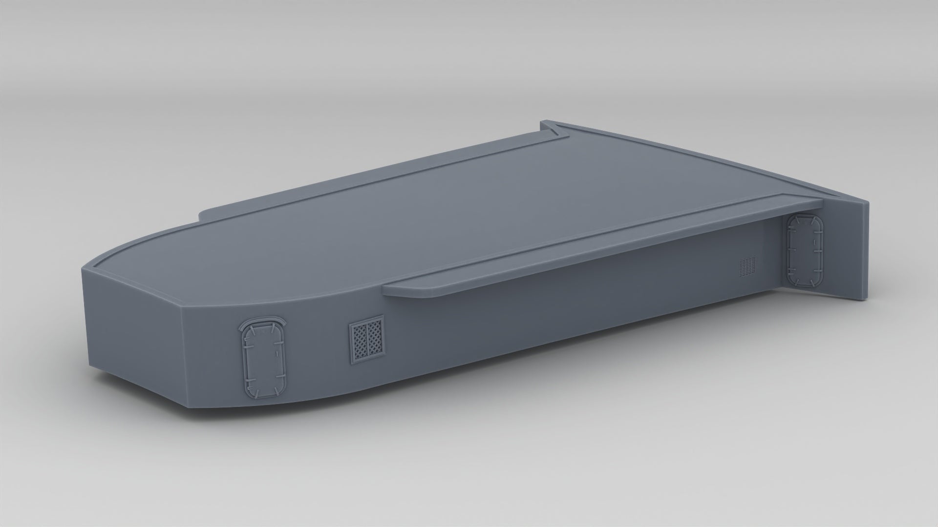 1/350 USS Fletcher DDE-445 Forward Deck 1 - distefan 3d print