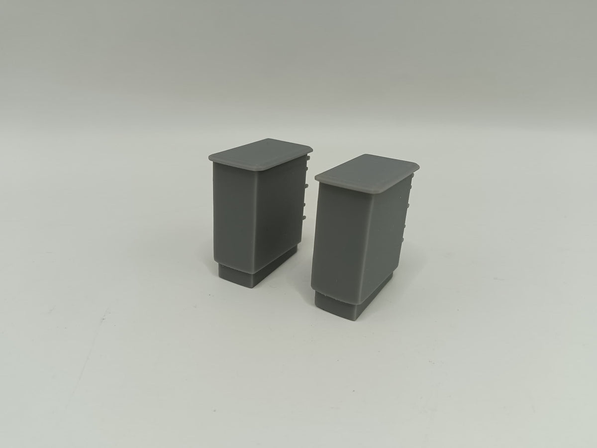 1/39 USN 3-Inch 50 Gun Ammo Lockers Set (2pcs) - distefan 3d print