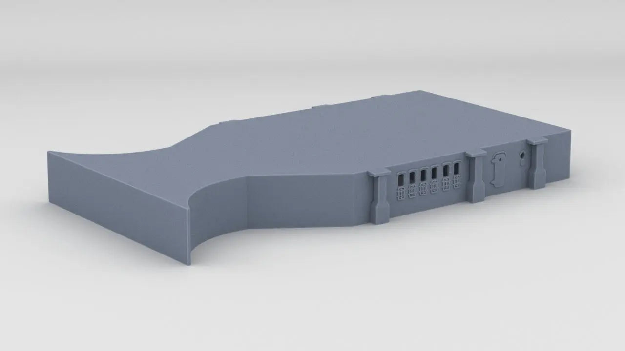 1/400 DKM Scharnhorst Amidships Deck 1 Below Hangar - distefan 3d print