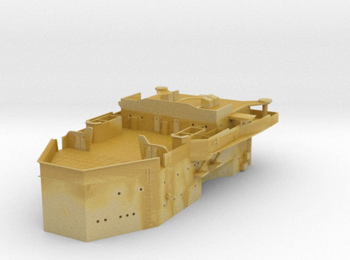 1/400 Scharnhorst Fore Superstructure - distefan 3d print
