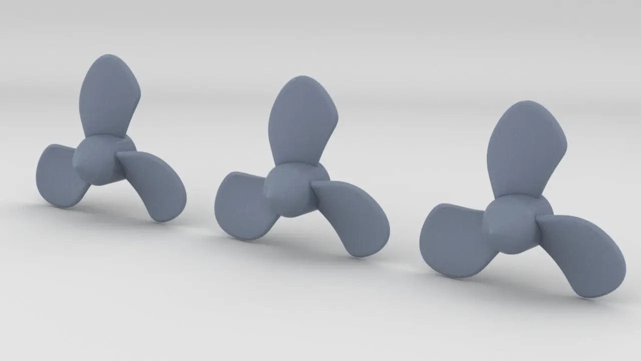 1/400 Titanic Propellers Set (3pcs) - distefan 3d print