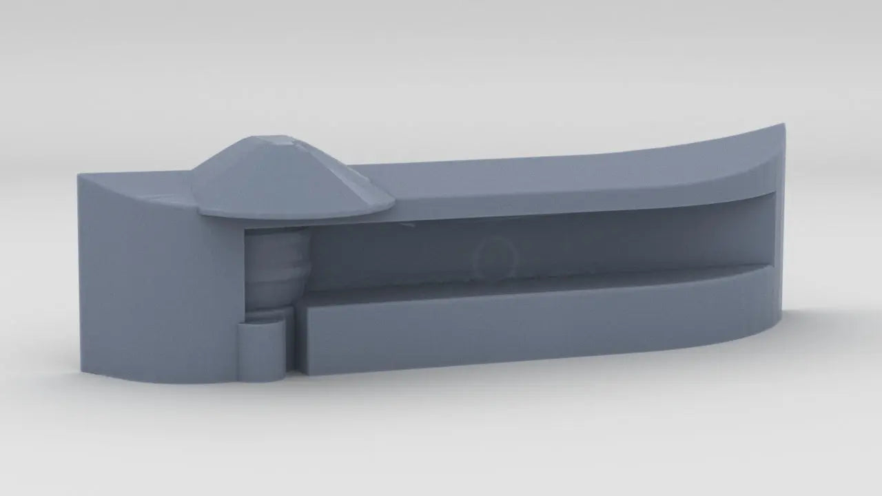 1/45 DKM U-Boot VIIC/41 Right Green Navigation Light Resin3Dinteractive