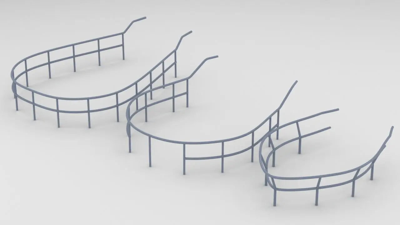 1/48 DKM U-Boot U-441 Conning Tower Railing Set - distefan 3d print