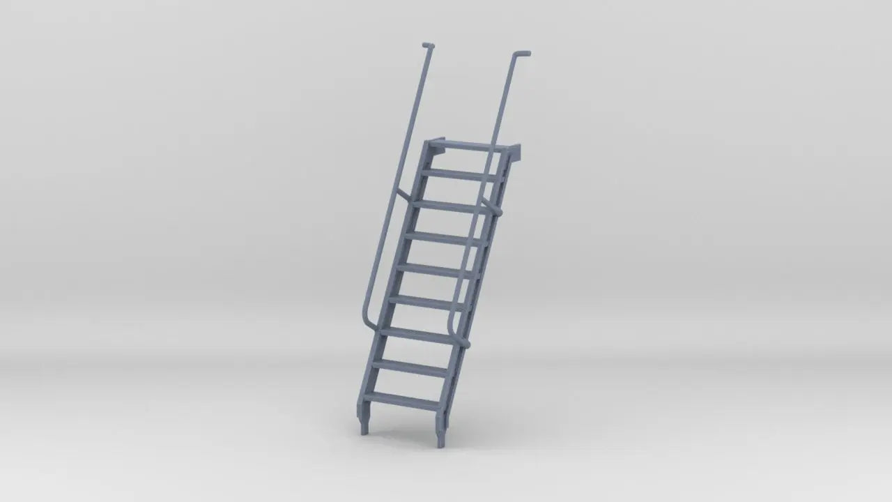 1/48 IJN Aircraft Deck Stairs - distefan 3d print