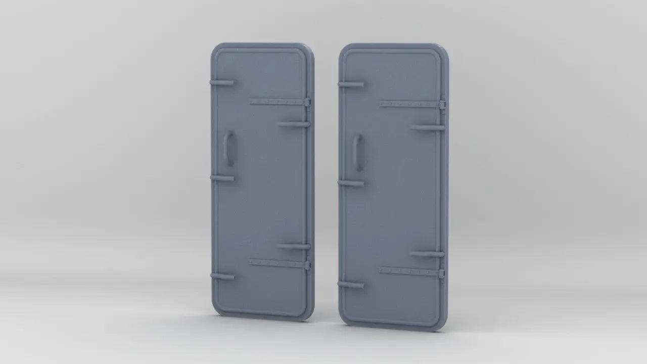 1/48 IJN Watertight Doors Set (2pcs) - distefan 3d print