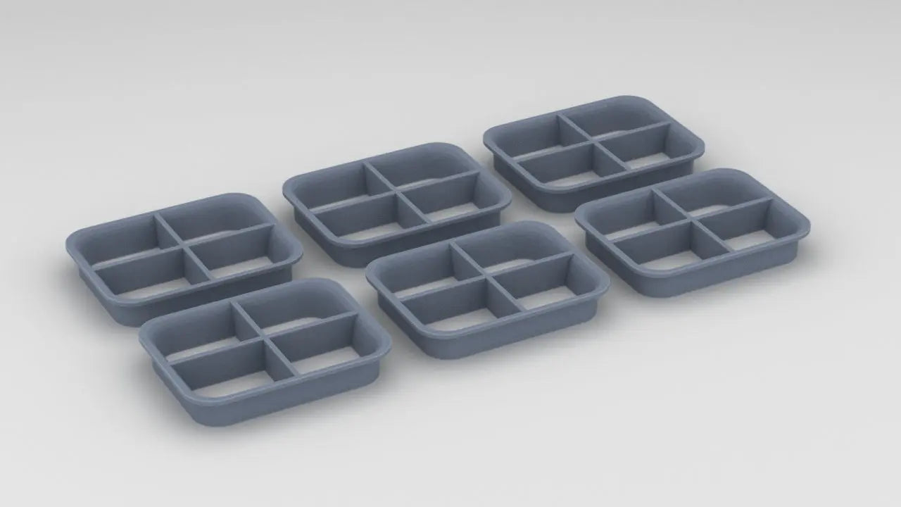 1/48 IJN Windows 4 Pane Set (6pcs) - distefan 3d print