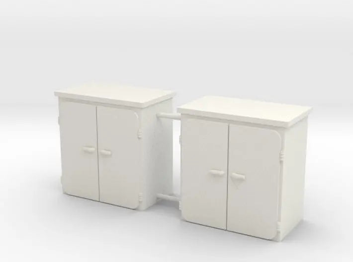 1/48 US Liberty-class - 3 inch Lockers 2pcs - distefan 3d print