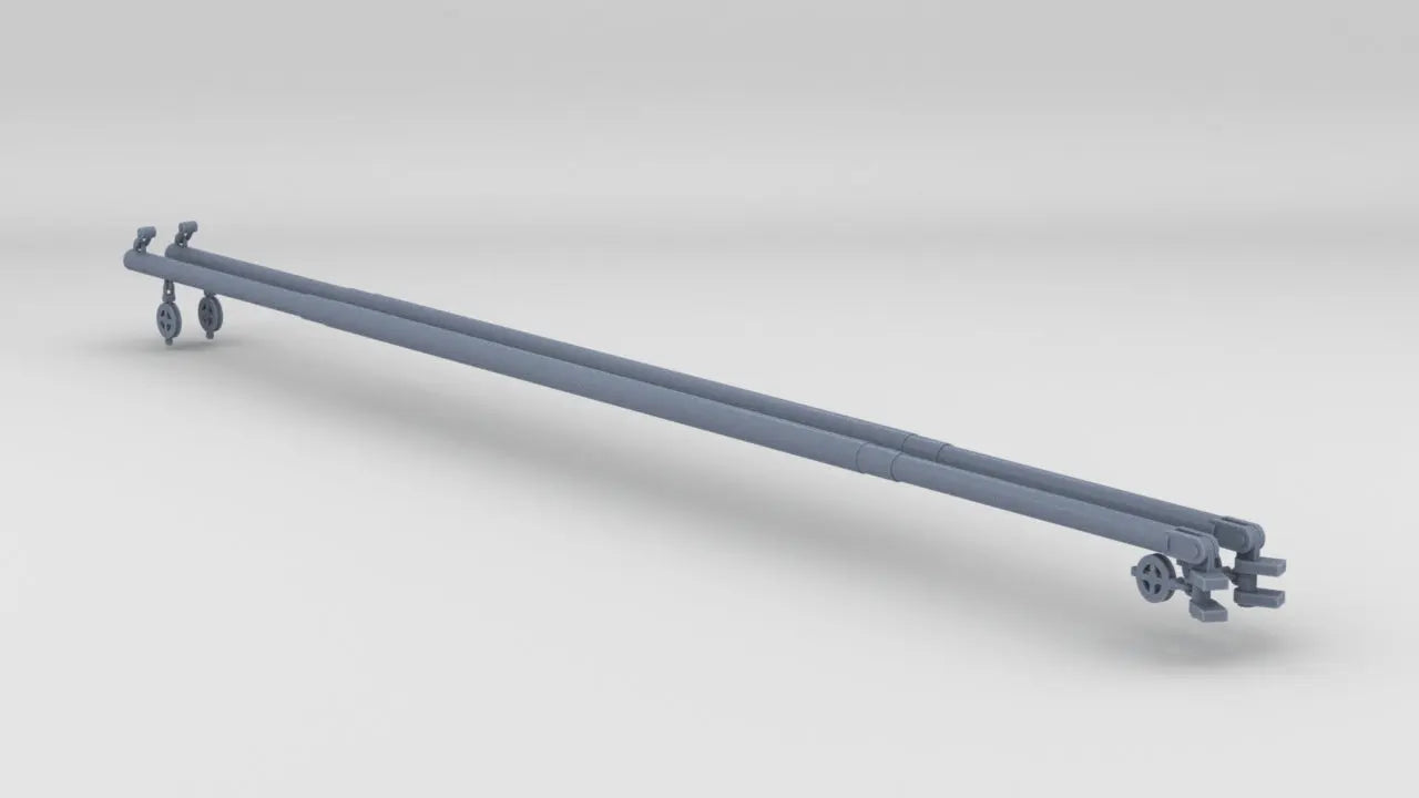 1/48 US Liberty-class Boom Horizontal Position Set (2pcs) - distefan 3d print