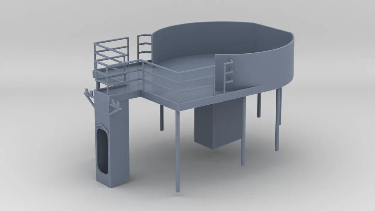 1/48 US Liberty-class Bow Deckhouse - distefan 3d print