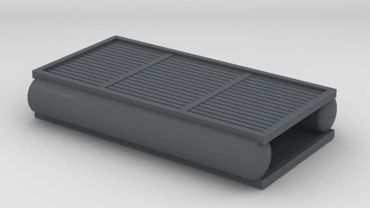 1/48 US Liberty-class Slanted Life Raft "Slides" Port - distefan 3d print