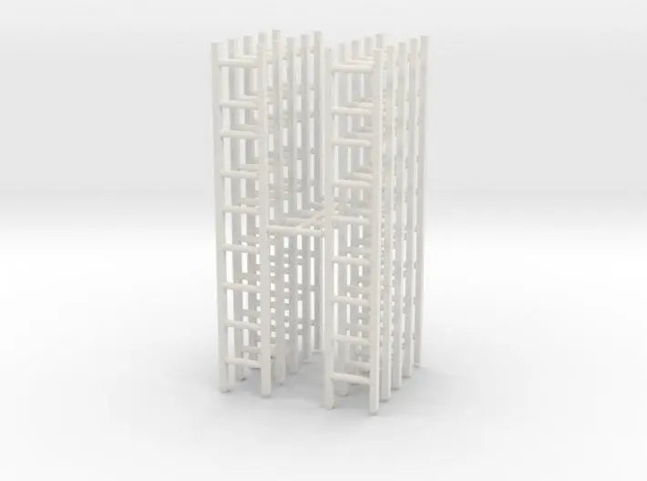 1/48 US Liberty-class - ladders set 10pcs - distefan 3d print