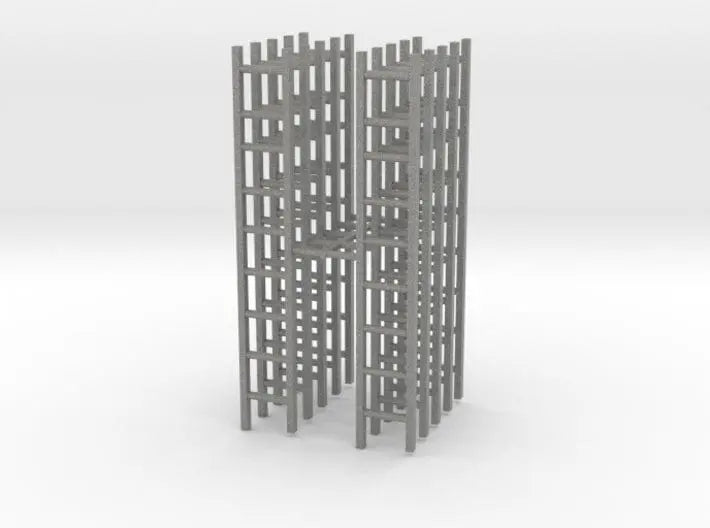 1/48 US Liberty-class - ladders set 10pcs - distefan 3d print