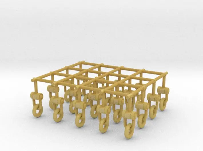 1/48 US Liberty-class - Pin & Shackle SET 20pcs - distefan 3d print