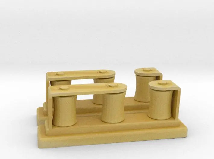 1/48 US Liberty-class - Roller Chock Large SET 2pc - distefan 3d print