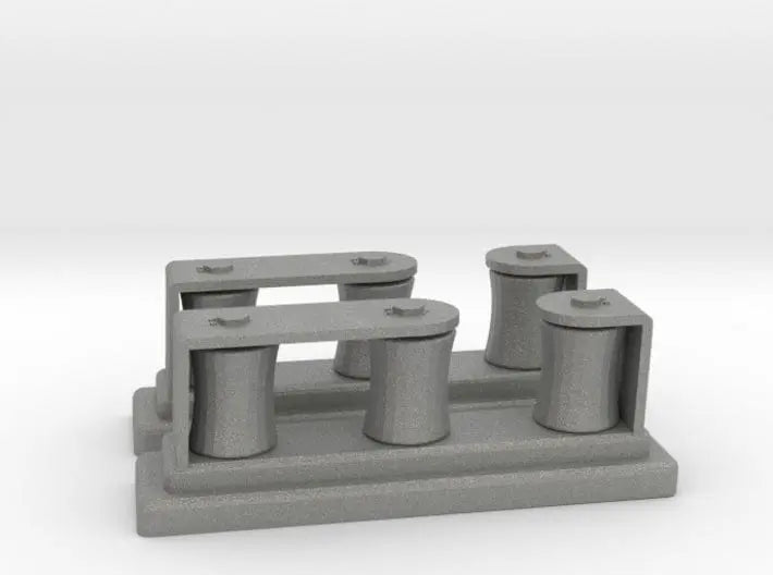 1/48 US Liberty-class - Roller Chock Large SET 2pc - distefan 3d print
