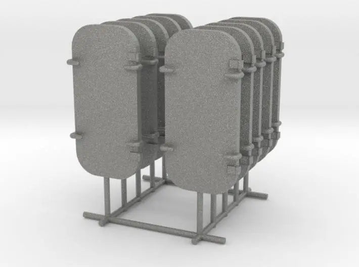 1/48 US Liberty-class - Watertight SET 10pcs - distefan 3d print