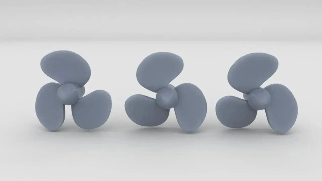 1/48 US PT Boat 109 Props Set (3pcs) - distefan 3d print