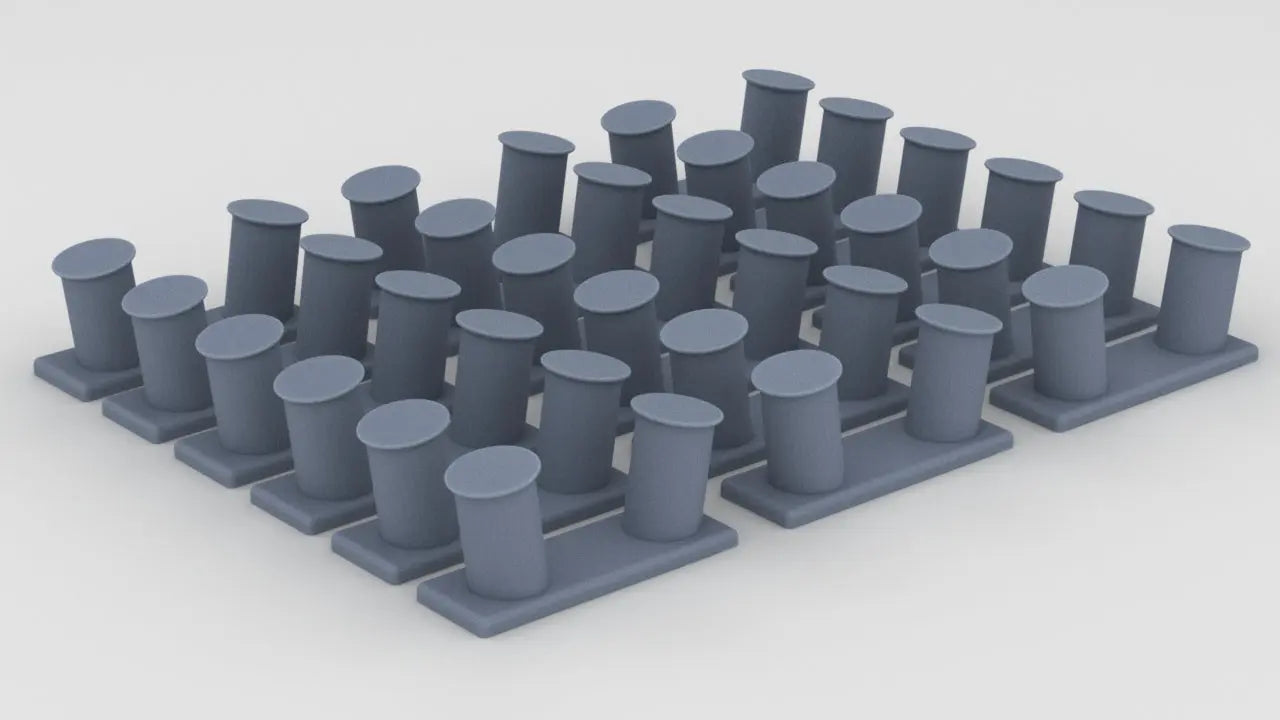 1/48 USN 20in Bollard Set (18pcs) Protosoon