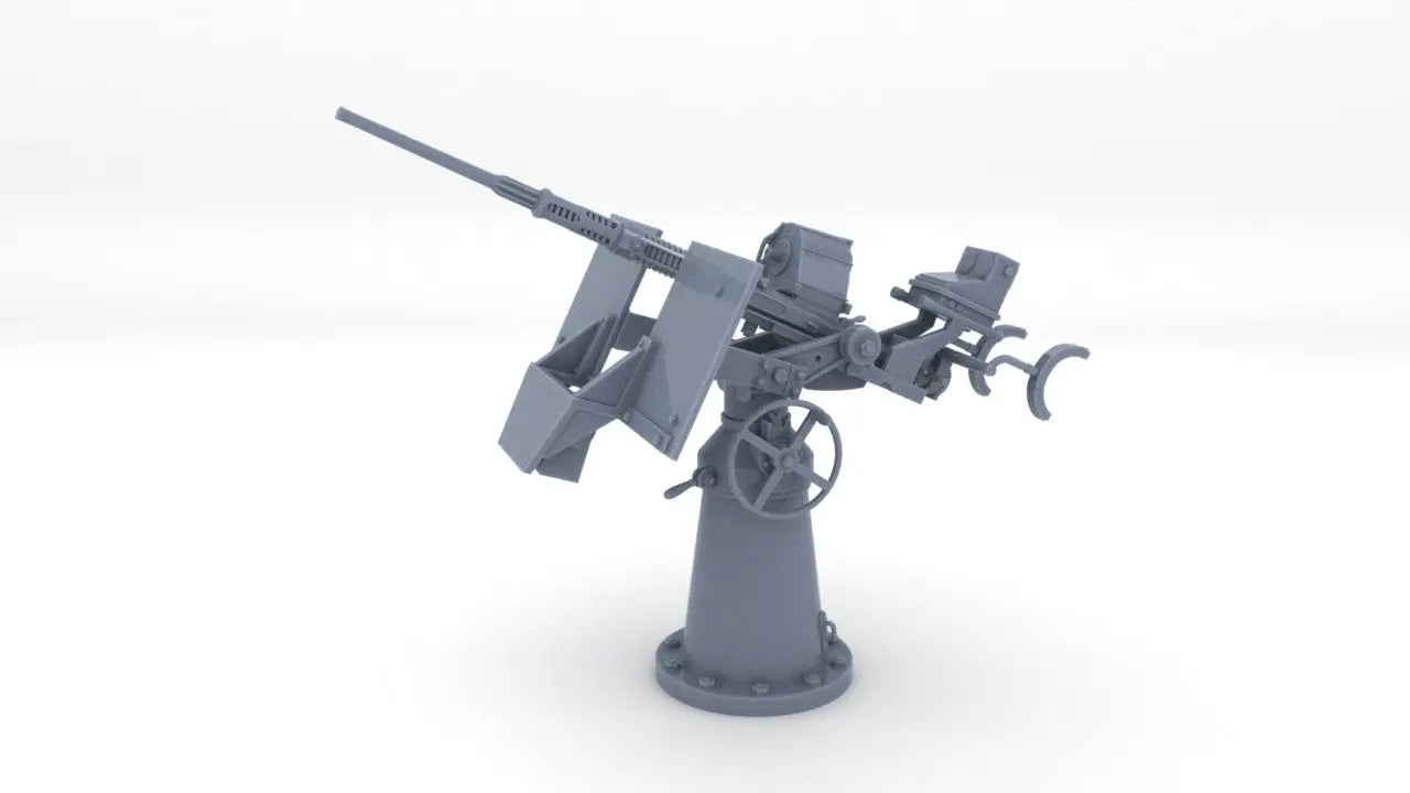 1/48 USN 20mm Oerlikon Mk4 w. Mk14 Sight Elevated Resin3Dinteractive