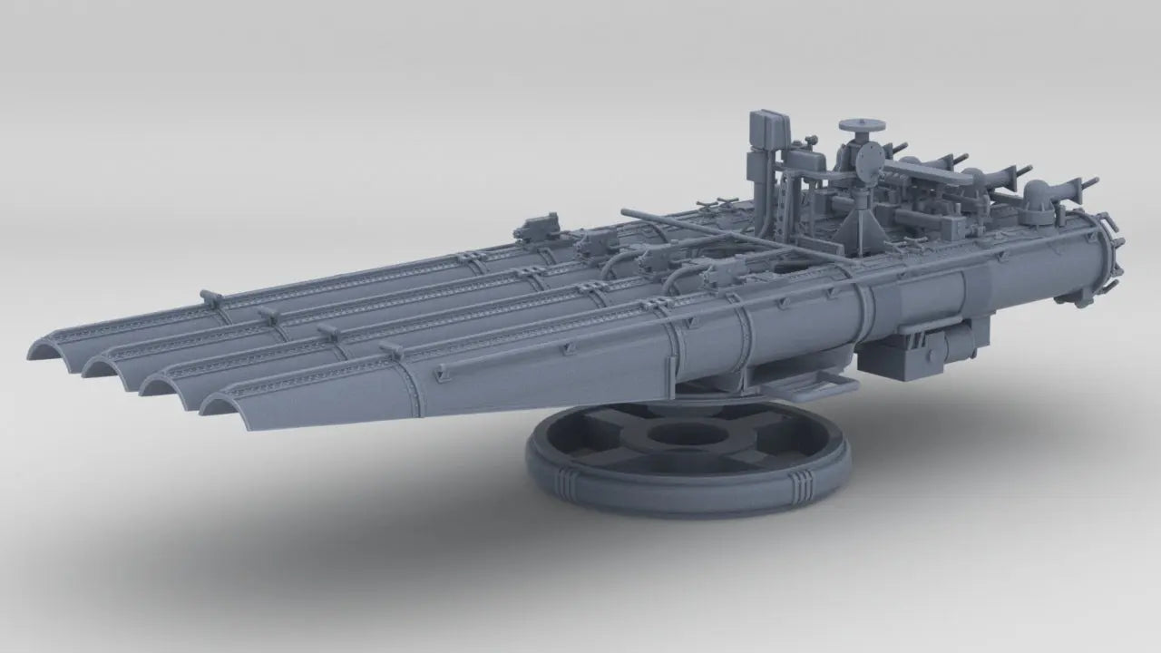 1/48 USN 21in Quadruple Torpedo Tubes Closed Protosoon