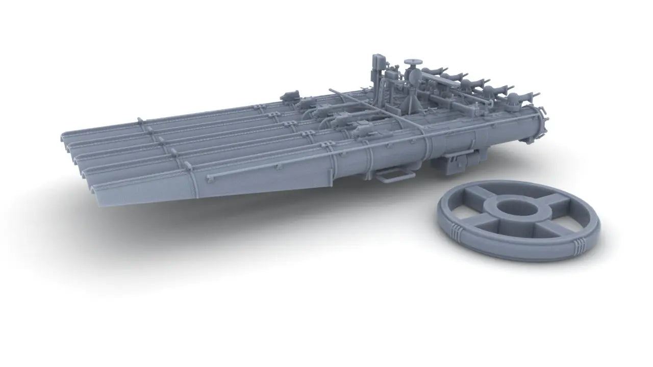 1/48 USN 21in Quintuple Torpedo Mount Set v2 Resin3Dinteractive