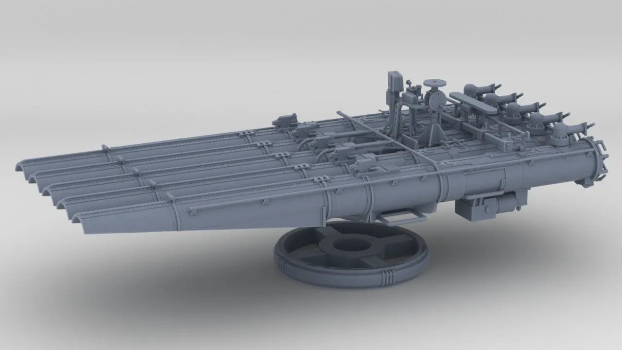 1/48 USN 21in Quintuple Torpedo Mount Set v2 Resin3Dinteractive
