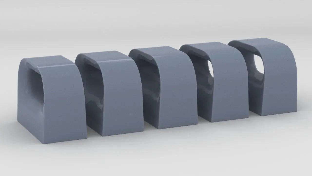 1/48 USN Chock Set (5pcs) - distefan 3d print