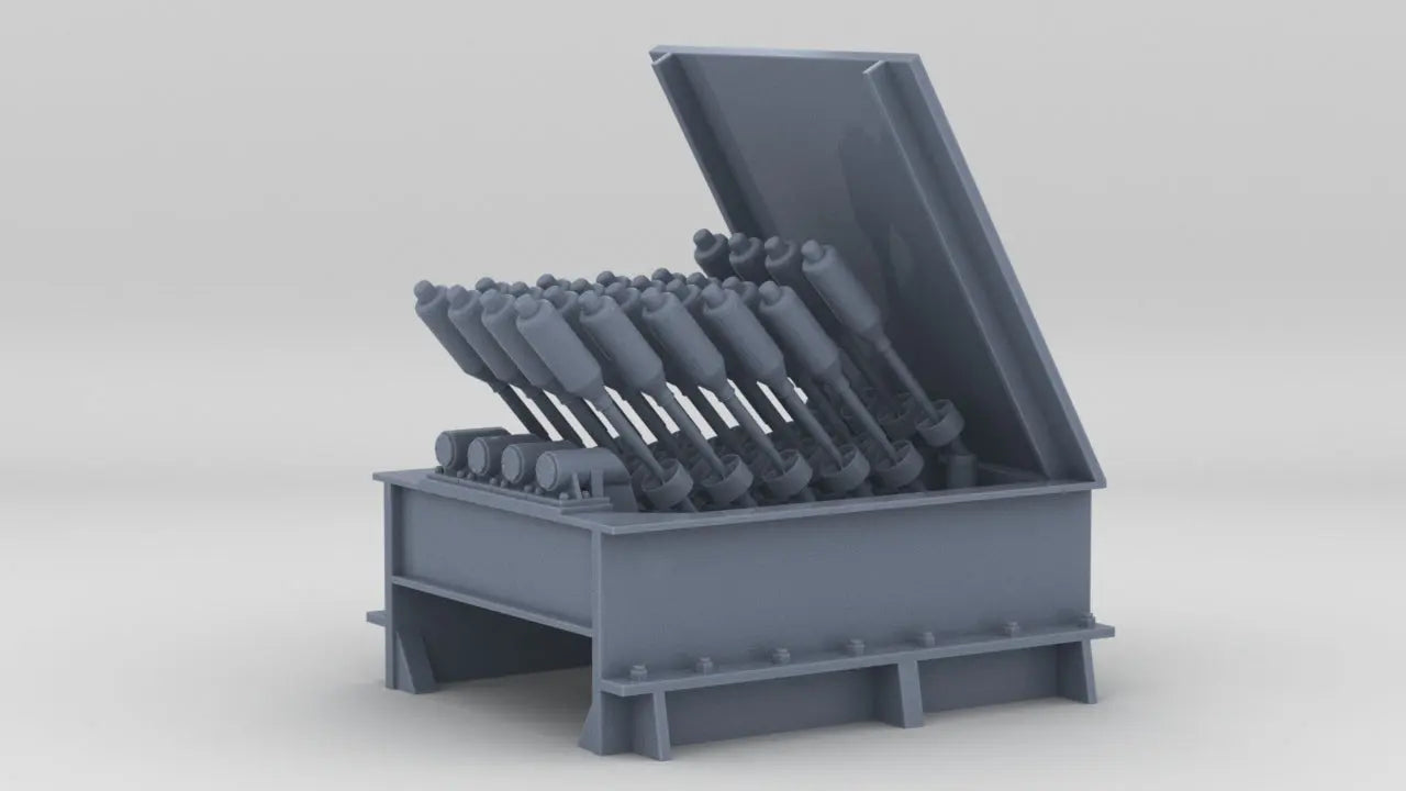 1/48 USN Hedgehog Thrower Mk11 Resin3Dinteractive