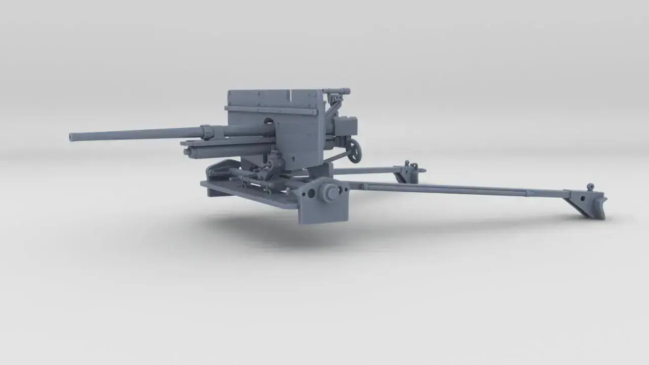 1/48 USN PT Boat 109 M3 37mm Anti-Tank Gun - distefan 3d print