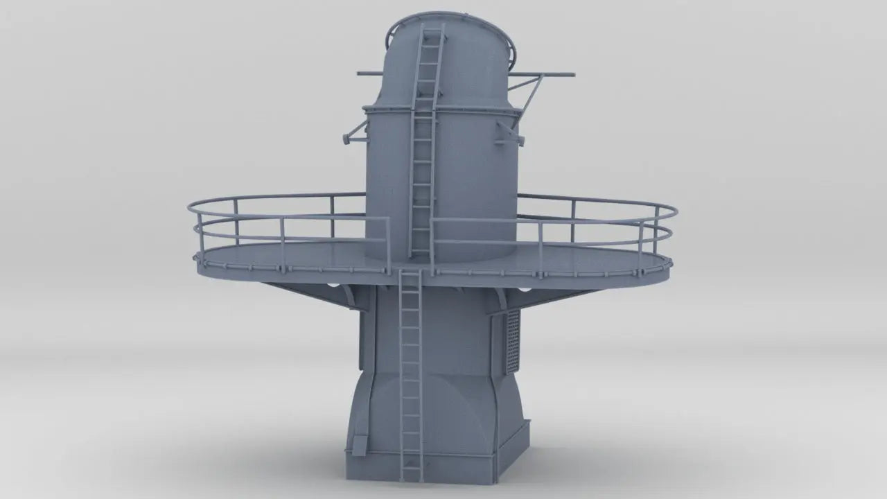 1/48 USS Fletcher Funnel 2 Searchlight Platform Protosoon