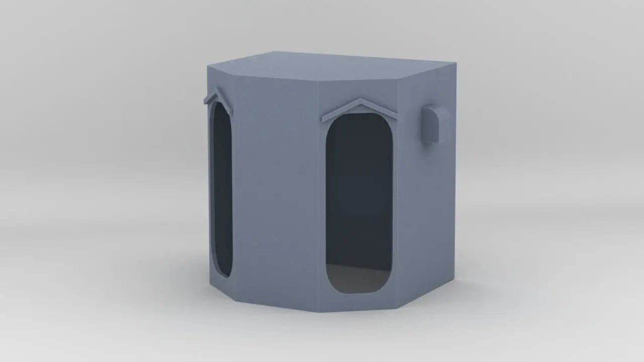 1/48 USS Juneau (CL-52) Forward Deck 2 House - distefan 3d print