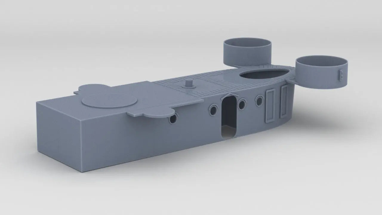 1/48 USS Juneau (CL-52) Forward Deck 4 - distefan 3d print