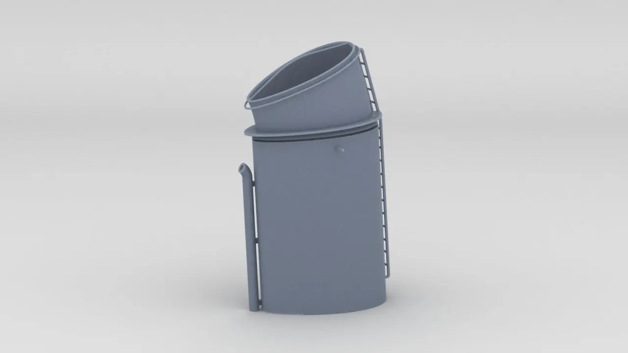 1/48 USS Juneau (CL-52) Forward Funnel - distefan 3d print