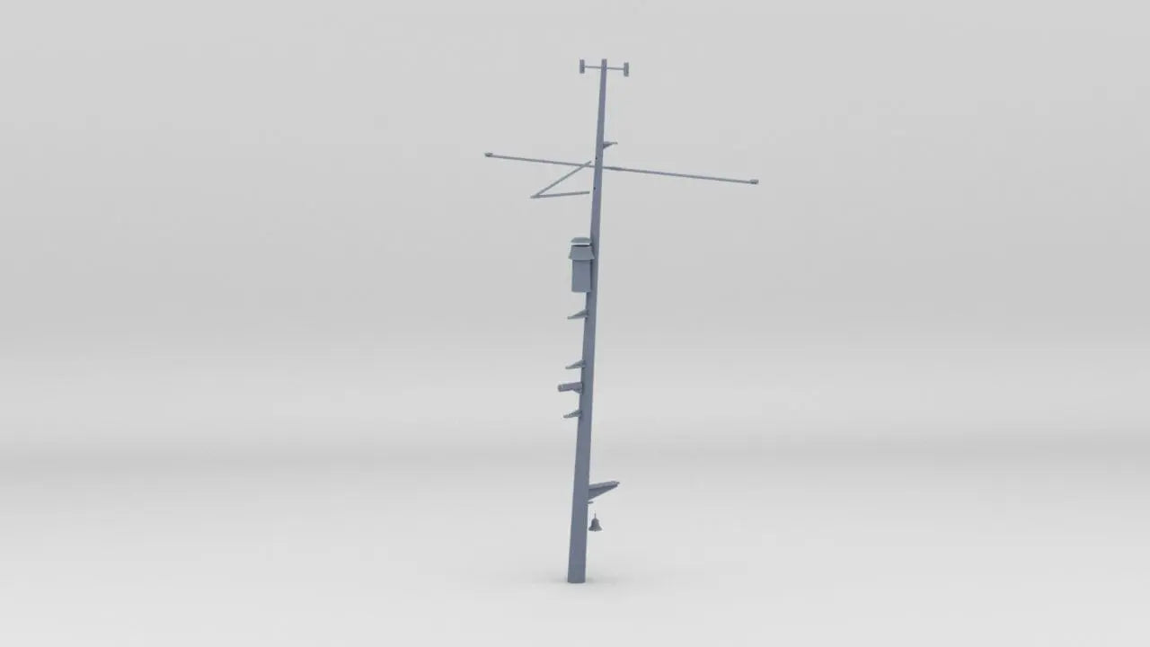 1/48 USS Juneau (CL-52) Forward Mast - distefan 3d print