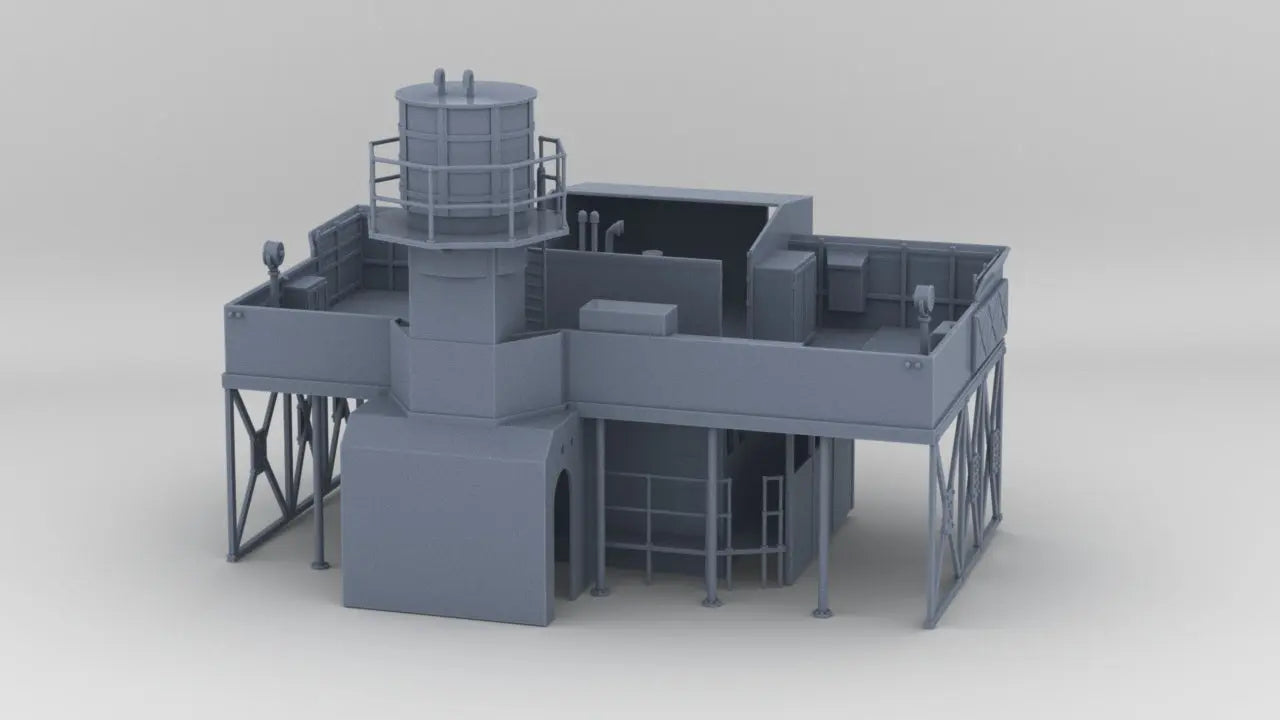 1/48 USS Saucy PG-65 Forward Bridge - distefan 3d print