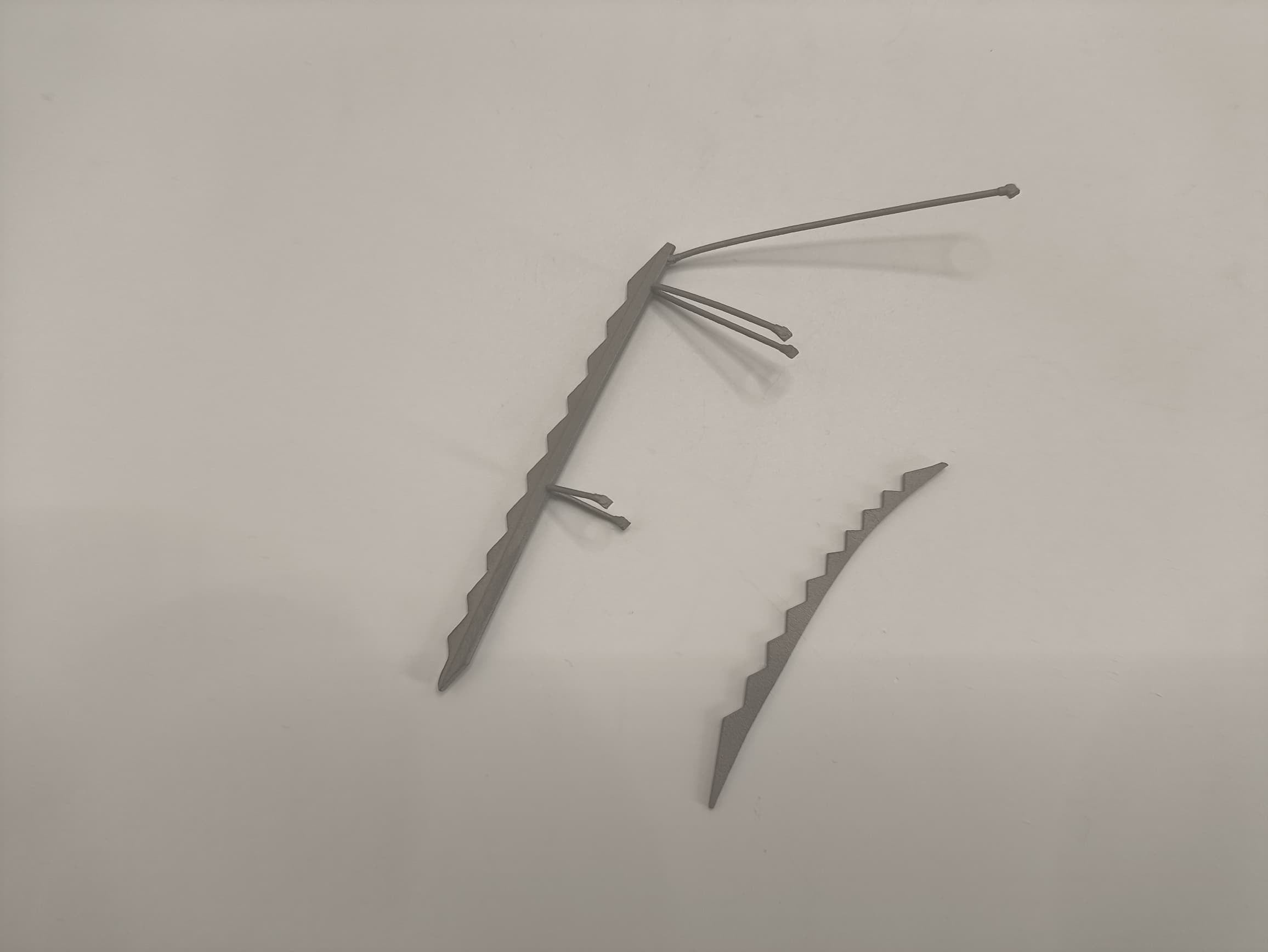 1/48 DKM U-Boot VIIC/41 Bow Hull Net Cutter Set Protosoon