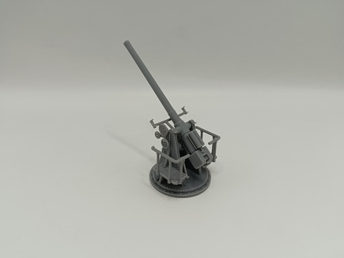 1/48 HMS 12 pdr 3''/45 cal. Gun Elevated - distefan 3d print