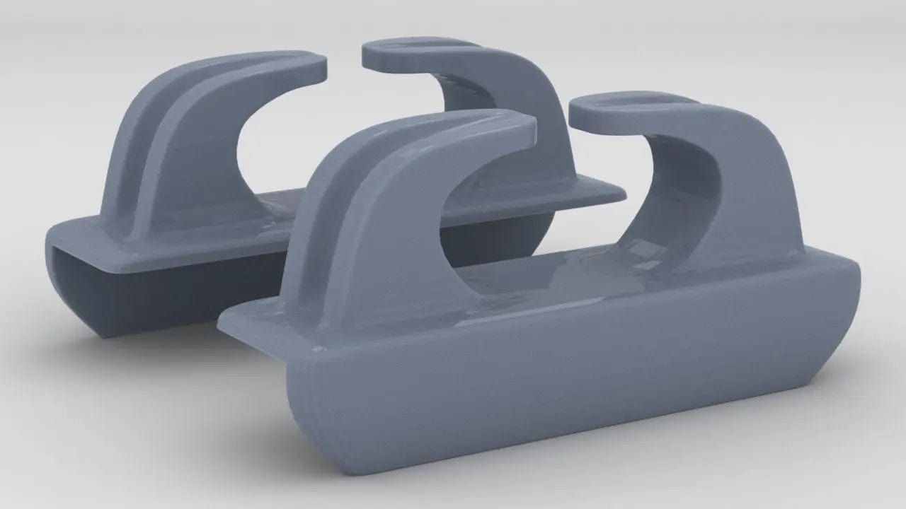 1/48 IJN Chock Typical Fairlead Set (2pcs) - distefan 3d print
