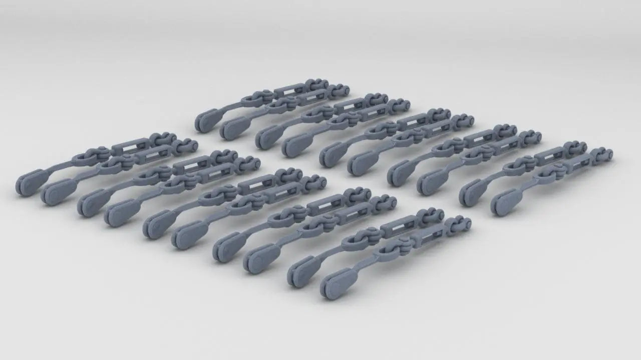 1/48 turnbuckles set Shapeways