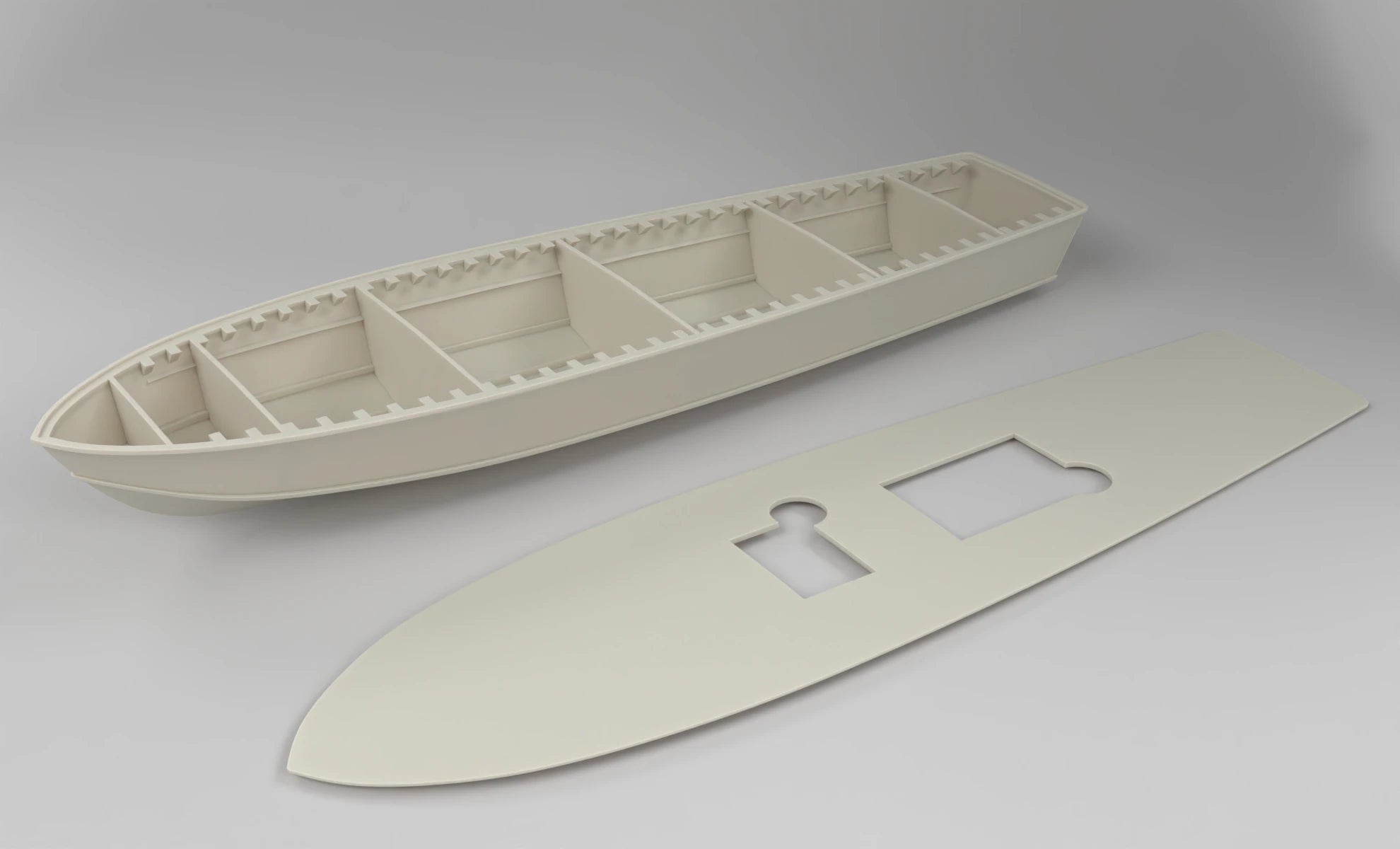 1/48 US PT Boat 109 Hull Set - distefan 3d print
