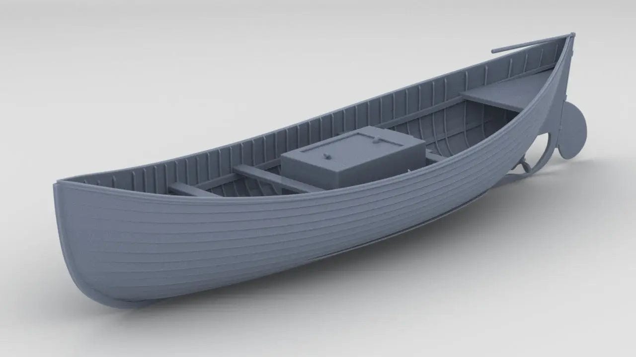 1/48 USN 25ft Motor Surfboat - distefan 3d print