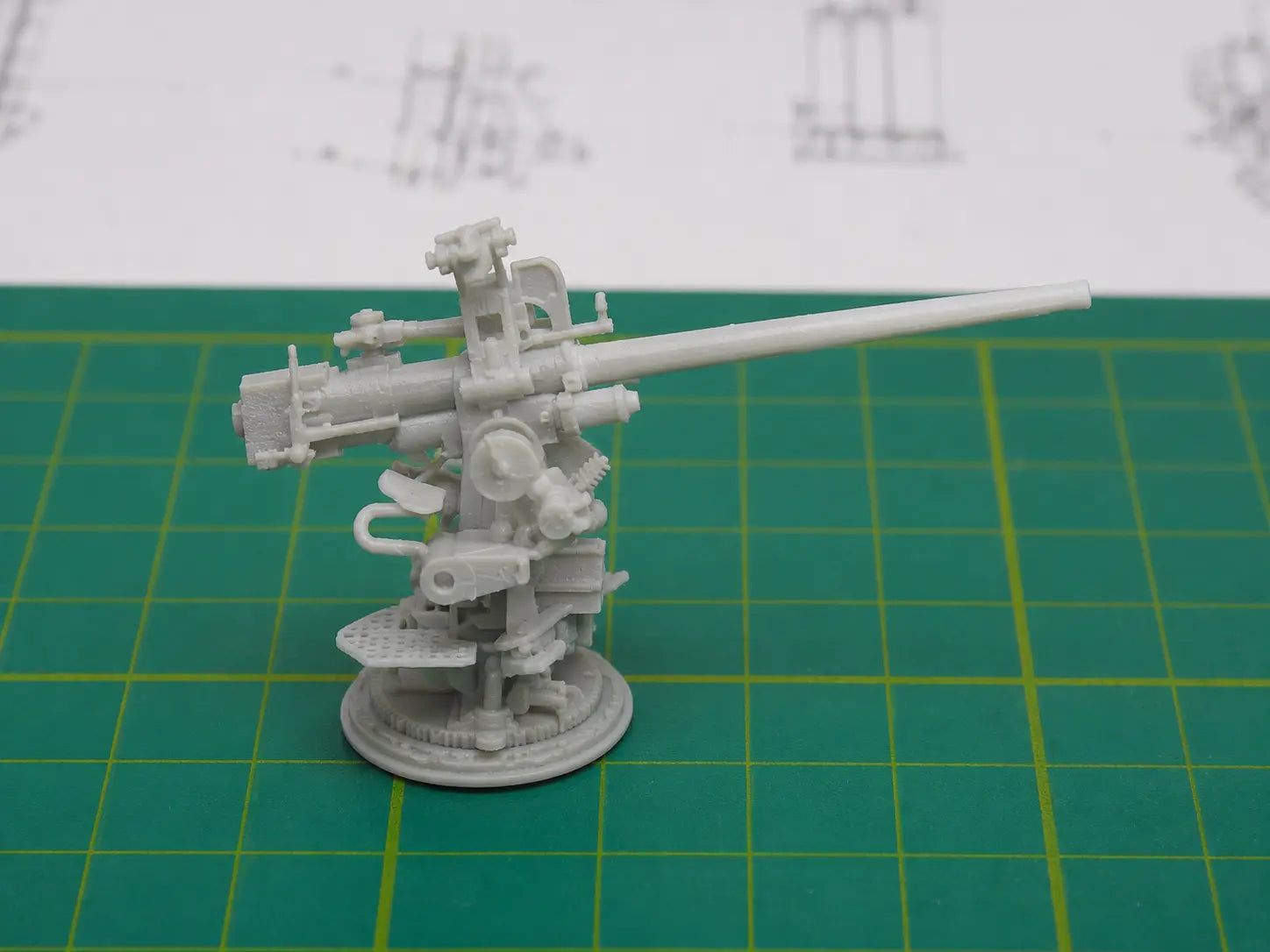 1/48 USN 3-inch 50 Cal. Deck Mount Mk22 - distefan 3d print