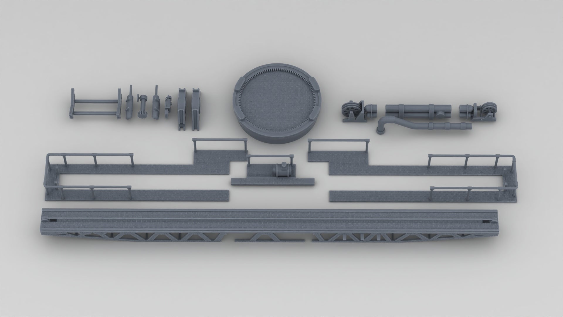 1/48 USN P-6 Catapult Kit Protosoon