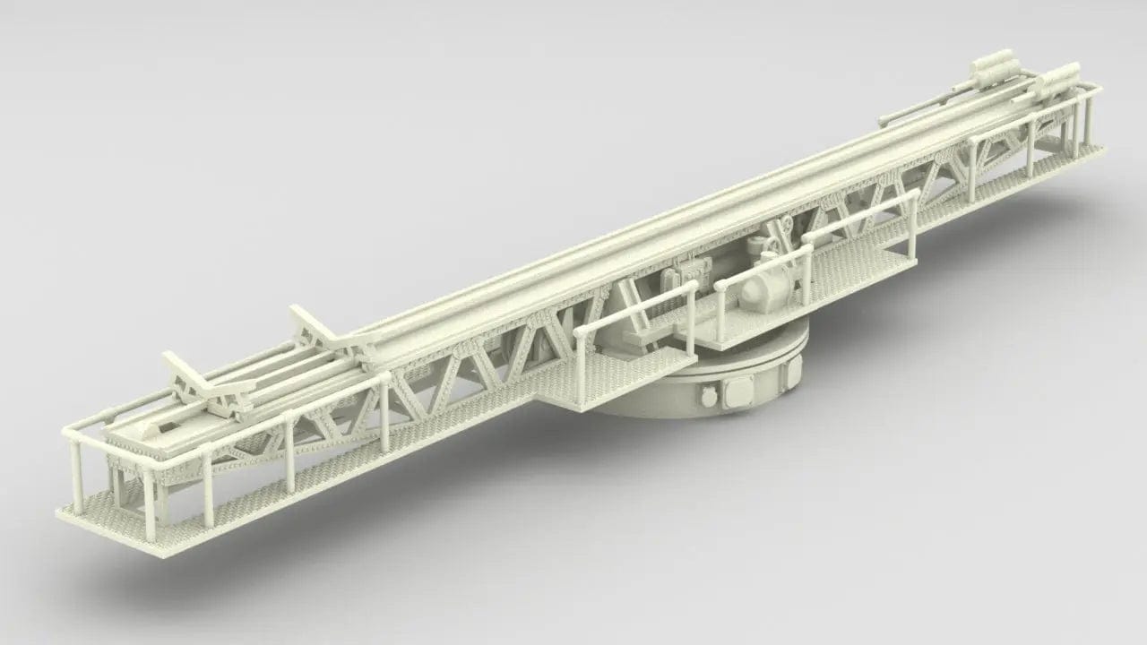 1/48 USN P-6 Catapult Kit - distefan 3d print