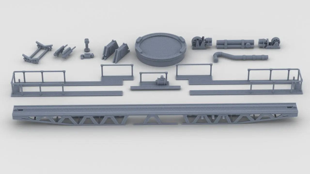 1/48 USN P-6 Catapult Kit - distefan 3d print