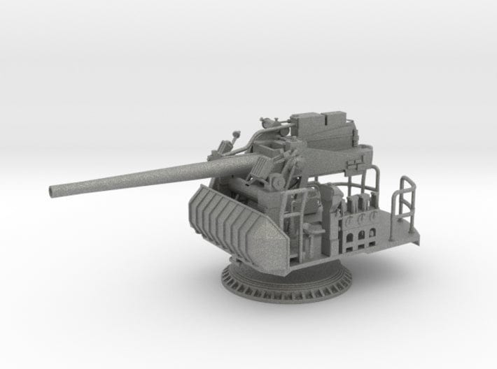 1/48 USN Single 5 inch (127 mm) 38 caliber gun - distefan 3d print
