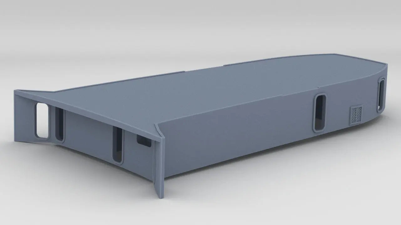 148 USS Fletcher Structure Forward Deck 1 Protosoon